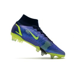 Nike Mercurial Superfly 8 Elite SG-PRO AC Recharge - Neonblauw Navy_7.jpg